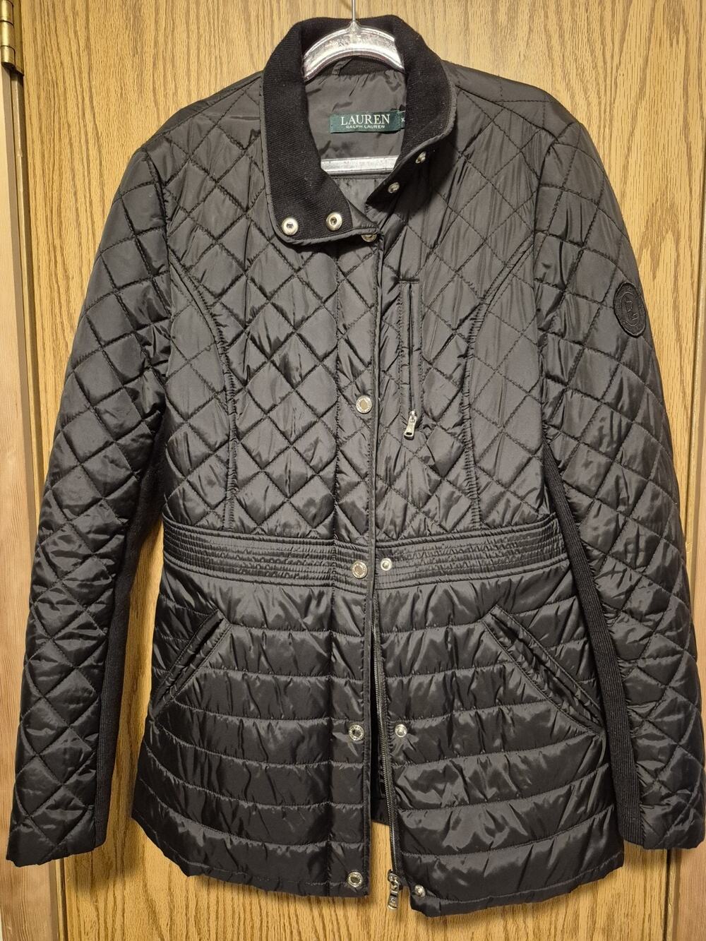 Lauren Ralph Lauren LRL Quilted Full Zip Jacket,Size XXS